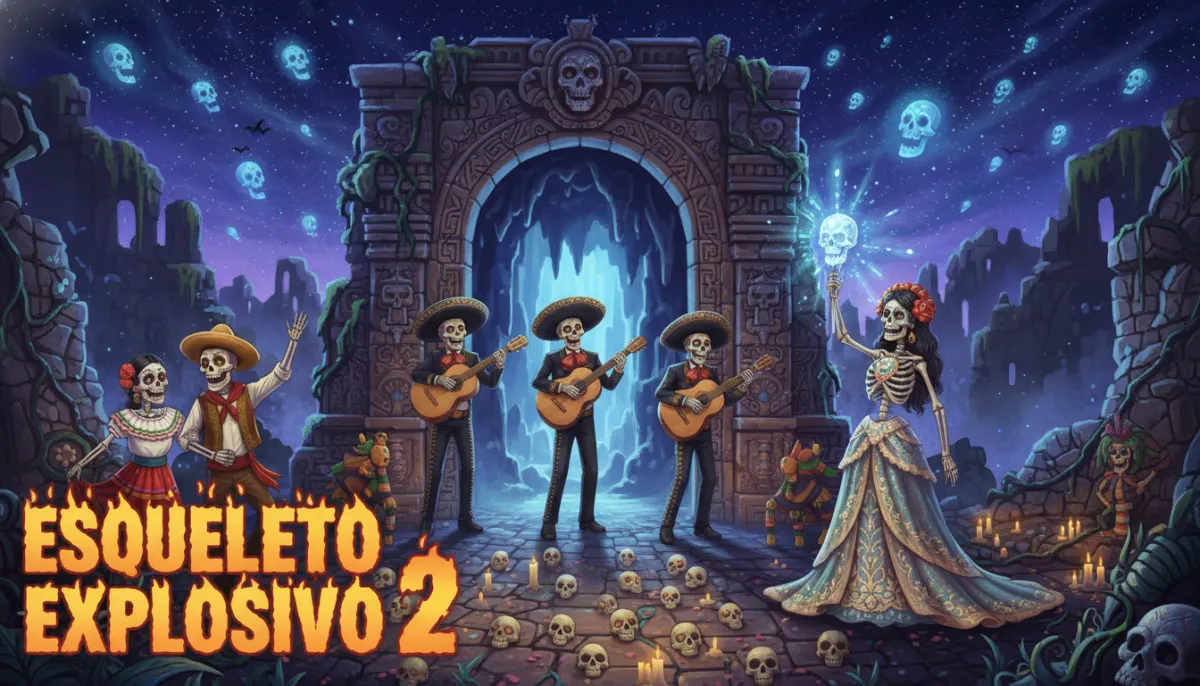 I bonus in Esqueleto Explosivo 2 offrono round speciali e giri gratuiti